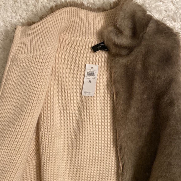 reversible faux fur vest - Picture 4 of 4